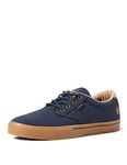 Etnies Men's Jameson 2 Eco Skateboarding Shoes, Blue (461-Navy/Gum/Gold 461), 9 UK (43 EU), Blue 461 Navy Gum Gold 461