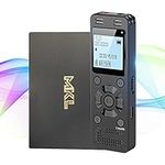 2217H Recording Time Voice Recorder, 32GB Audio Recorder with Two Built-in Microphones, Noise Reduction, OTG Transmission, Voice Activated Recorder for Conference/Interview