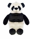 Kids Novelty Soft Padded Fleece Covered Hotwater Bottle - Panda