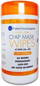 Patient Sleep Supplies CPAP Mask Wipes (Lite Citrus)