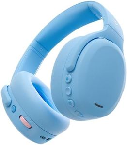 Skullcandy Crusher ANC 2 Wireless Bluetooth Over-Ear Headphones with Active Noise Cancellation, Adjustable Sensory Bass, 50Hr Battery, 40 mm Drivers, Multipoint Pairing, Built-in Mic - Preppy Summer