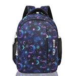 Half Moon Pre Nursery to Class 1 Unisex School Bags for Kids Boys Girls Bag/Backpack Nursery School Bagpack Daypack Picnic Back Pack For School Going Boys & Girls (star navy)