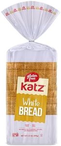 Katz Gluten Free White Bread | Dairy Free, Nut Free, Gluten Free | Kosher (6 Packs of 1 Sliced Loaf, 21 Ounce Each)