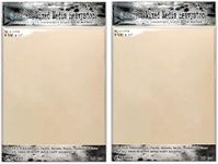 Tim Holtz Distress Mixed Media Heavystock, 8 1/2x11, for Mixed Media Craft Projects Use with Distress Ink, Oxide, Sprays, Paints, Crayons, Glaze and More, Bundle of 2 Packages of 10 Sheets Each