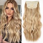 20 Inches Hair Extensions Clip in 4