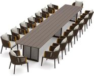 PURPLE LEAF Outdoor Dining Set for 