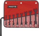 Stanley Proto Industrial JSCVF-8S Black Flexible 8 Piece Ratchet Wrench Set