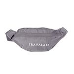 Travalate® Waist Bag for Men Women with Adjustable Strap, Water Resistant (Grey)