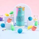 THE BODY BUCKET Mini Fruit Basket Bath Bombs - Pack of 12 (15g Each) | Fun Fruit Shapes | Mix Fruit Fragrance | Perfect Bath Gift for Kids, Men & Women | Relaxing Bubble Bath Experience