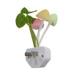 Shulemin Mini LED Night Light Mushroom Discolor Light Adorable Lamp for Baby Color Changing Sense Control Mushroom Lamp Fairy Lights Night Light for Kids Bedroom Desk Decor 1