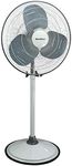 Khaitan TORNADO - Electric Pedestal Fan 500mm 3 Blade (Grey)