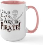 CafePress to ARR is Pirate! Funny Large Mug 15 oz (444 ml) Ceramic Coffee Mug