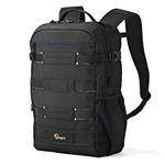 Lowepro LP36912-PWW, Viewpoint BP 250 AW Backpack for GoPro, DJI Mavic, Switch, Black, Fits 1-3 Action Video Cameras, Compact Tripod, 15" Laptop, 10" Tablet