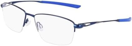 NIKE Optical Glasses, Satin Navy, 56/17/145 for Men, Navy Satin, Navy Satin