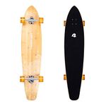 Retrospec Zed Longboard Skateboard Complete Cruiser | Bamboo & Canadian Maple Wood Cruiser w/Reverse Kingpin Trucks for Commuting, Cruising, Carving & Downhill Riding