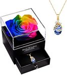 Real Eternal Rose with Necklace, Ar