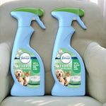 Febreze Fabric Refresher Pet Odour Fighter, Water-Based Formula Fabric Spray, Laundry Scent Boosters - 2 x Febreze Pet Fresh Scents 375ml - Pack of 2 - Fight Pet Odours