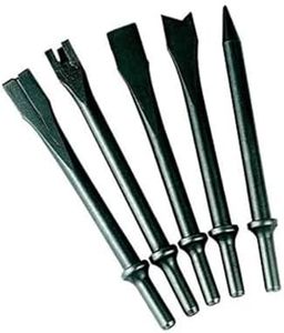 Ingersoll Rand 9500 Chisel Bit Kit for 114GQC Edge Series Air Hammer, 5 Piece Set Includes Tapered Punch, Flat Chisel, Panel Cutter, Sheet Metal Cutter, Spot Weld Breaker