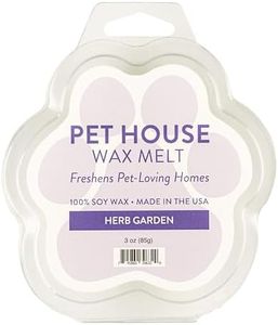 One Fur All Pet House Spring and Summer Wax Melts for Pet Odor, Natural, Plant Based Soy Wax Melts, Long Lasting Fragrance for Fresh Smelling Homes, Herb Garden