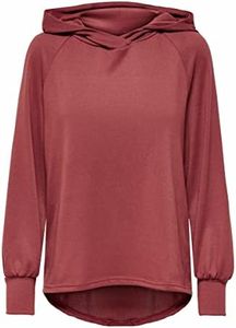 ONLY ONLELCOS Emma L/S Hood Top JRS Sweatshirt à Capuche, Apple Butter, XS aux Femmes