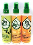 3 x Frylight Mixed 1 x Extra Virgin Olive Oil & 1 x Sunflower Oil 1x Delicate Butter Cooking Spray 190 ml x 3 ( Pack of 3 )