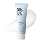 NIP + FAB Glycolic Fix Scrub – 3% Glycolic Acid (AHA) and 1% Salicylic Acid (BHA) Exfoliating Face Scrub for Brightening, Resurfacing and Deep Pore Cleansing, 75ml