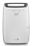 DeLonghi 0148512201 De'Longhi DEX212F Dehumidifier, White, 300 W, 12 liters