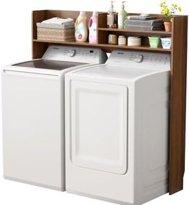 DTK Over the Washer and Dryer Storage Shelf, Top Load Washer Storage Shelf