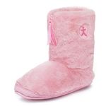 Bedroom Athletics Women's - Marilyn - Classic Faux Fur Slipper Boot - Pink - UK 7/8