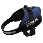 Julius-K9, 16IDC-FAR-3, IDC Powerharness, dog harness, Size: 3, Denim