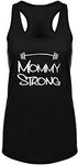 FANNOO Tank Tops for Women-Womens Funny Saying Fitness Workout Racerback Tank Tops Sleeveless Shirts Black