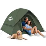 Purebox Camping Tent for 2-3 People, Dome Tent, Waterproof and Windproof Tents, Easy to Pitch Lightweight Outdoor Tents for Camping, Hiking, Backpacking