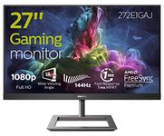 Philips ‎272E1GAJ/89 Gaming Monitor 27 Inch FHD, 144 Hz, 1ms, VA, AMD FreeSync, Built in Speakers, 1920 x 1080, 350 cd/m², HDMI/DP, Black