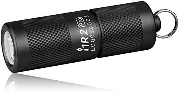 OLIGHT I1R 2 Pro EOS Linterna de Llavero, LED Recargable EDC de 180 Lúmenes, Mini Linterna Solo Peso 22g, Flashlight Pequeña pero Potent 48 m, Linterna Niños para Diario Usos y Camino