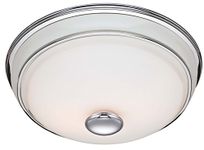 Hunter 81021 Ventilation Victorian Bathroom Exhaust Fan and Light Combination, Silver (Bathroom Vent Fan, Exhaust Fan) by Hunter Fan Company
