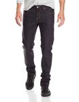 Naked & Famous Denim Men's Super Skinny Guy Jean, Deep Indigo Stretch Selvedge, 32