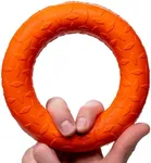 Monster K9 Indestructible Chew Ring - Lifetime Replacement - Ultra Durable Dog Toy for Aggressive Chewers - Chew, Tug, & Fetch - Best Tough Dog Toy for Medium & Large Breeds - Made in USA - 6.5in