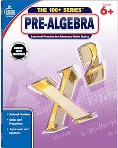 Carson Dellosa | Pre-Algebra Workbook | 6th–8th Grade, 128pgs (The 100+ Series™) (Volume 15)