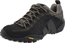 Merrell Men's Intercept Walking Shoe, Smooth Black, 9.5