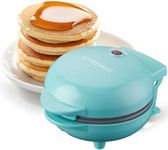 PREMIUS Ceramic Non-Stick Mini Snack Flat Griddle Maker, Turquoise, 4 Inch Mold