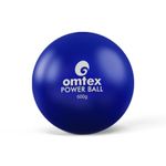 omtex Weighted Balls 600 g for Power Hitting, Batting and Pitching Training Suitable for Teenager & Athlete, Build Strength and Muscle, Improve Technique and Form - Blue(Cricket)