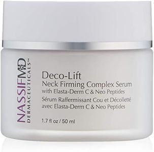 NassifMD Deco-Lift Neck Firming Cream and Tightening Complex Serum, Neck Tightening Cream for Neck Firming, Neck Wrinkle Cream for Saggy Neck, Neck Firming Cream Tightening Sagging Skin