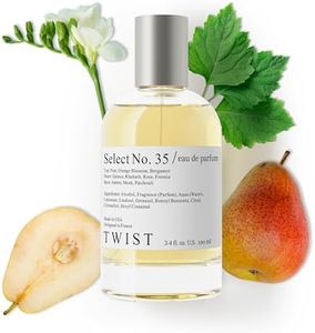 Twist - Select No. 35 - Eau De Parfum Inspired by Jo Malone's English Pear & Freesia, Long-Lasting Perfume For Women, Paraben Free, Vegan, Clean Ingredients, Fragrance - Spray 100 ml | 3.4 fl. oz.