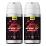 Self Defence Spray NOYZIE UK Legal Pepper Spray Alternative for Men & Women with UV Marking - Criminal Identifier Spray for Personal Protection TWIN PACK