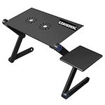 EZONEDEAL Desk Stand Table with Coo