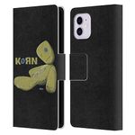 Head Case Designs Officially Licensed Korn Issues Doll Graphics Leather Book Wallet Case Cover Compatible With Apple iPhone 11