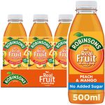 Robinsons RTD Peach & Mango - 500ml, 12 Pack