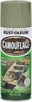 Rust-Oleum 1920830 Camouflage Spray, 340g, Army Green