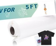 HTVRONT Sublimation HTV for Dark Fabric/Light Fabric - Matte Sublimation Vinyl 12" X 5FT - Sublimation Blanks for Sublimation Shirts/Bag/Hat/Pillow