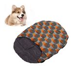 Zerodis Waterproof Polyester Dog Sleeping Bag Warm and Cozy Portable Pet Outdoor Sleeping Bag for Travel Camping Hiking, Storage Bag Included